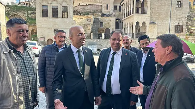 Genç, 7 Haziran'da seçim yapılacak beldeyi ziyaret etti!