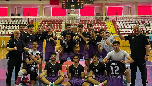 Genç Erkekler Türkiye yarı final heyecanı Kayseri'de yaşanacak