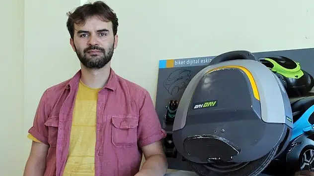 Genç girişimci elde taşınabilen taşıt üretti