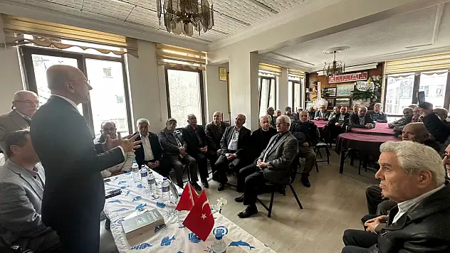 Genç'ten yeni Başkan Yücel'e tebrik ziyareti