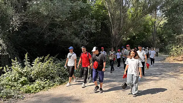 Gençler Melikgazi'de doğayla buluştu!