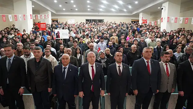 Genel Başkan mesajlarını Kayseri'den verdi