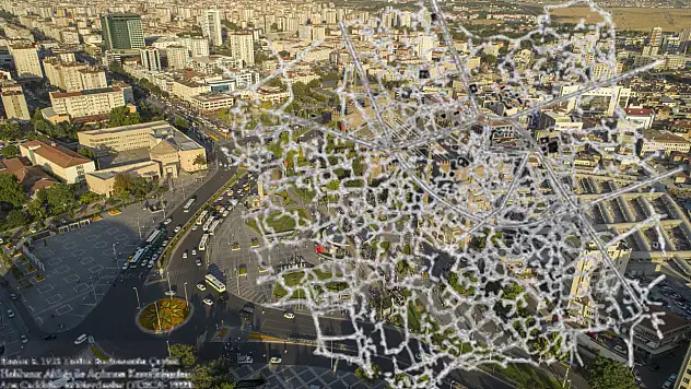 Gerçek plan ortaya çıktı! Meğer Kayseri Cumhuriyet Meydanı Millet Bahçesiymiş!