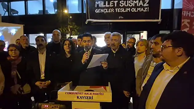 CHP İl Başkanı Gözbaşı: Gerekirse baş vereceğiz ama asla başımızı eğmeyeceğiz!