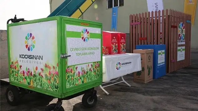 Geri dönüşümde örnek olan Kocasinan Belediyesi'ne Sıfır Atık Belgesi
