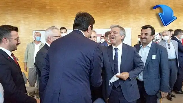 Gül'ün, Kayseri ziyaretinde ortaya çıktı!