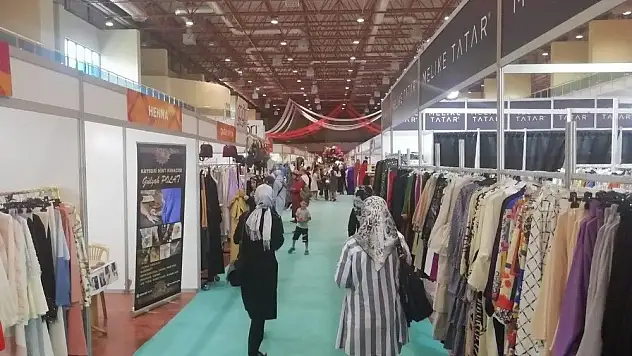 4 gün sürecek olan Moda Giyim ve Tesettür Festivali başladı