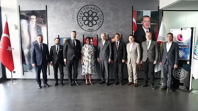 Güney Afrika ve Kırgızistan Büyükelçilerinden Kayseri çıkarması!