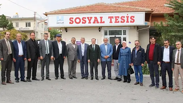 Hacılar Belediye Başkanı Özdoğan muhtarlarla buluştu