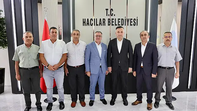 Hacılar Belediyesi'ne teşekkür ziyareti!