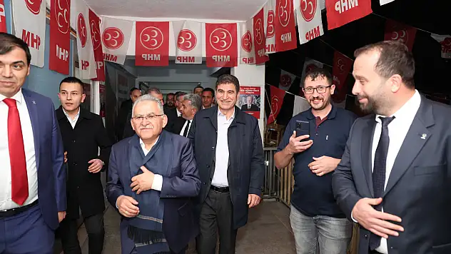 Hacılar'da Cumhur ittifakı buluşması