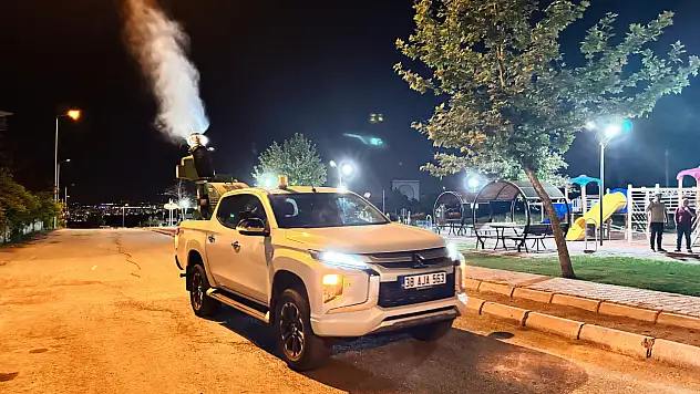Hacılar'da kene ve sivrisineğe karşı yoğun çalışma