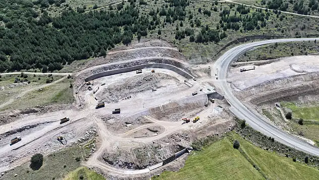 Hacılar-Erciyes yolu tamamlandı