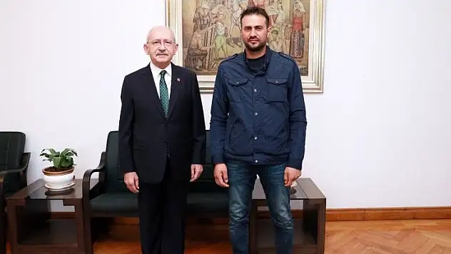 Hacılarlı O çiftçi Kılıçdaroğlu ile görüştü