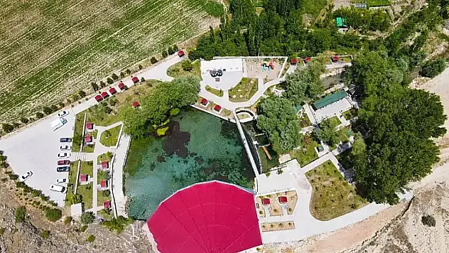 Hafta sonu sıcaktan kaçan Kayserililer soluğu orada aldı