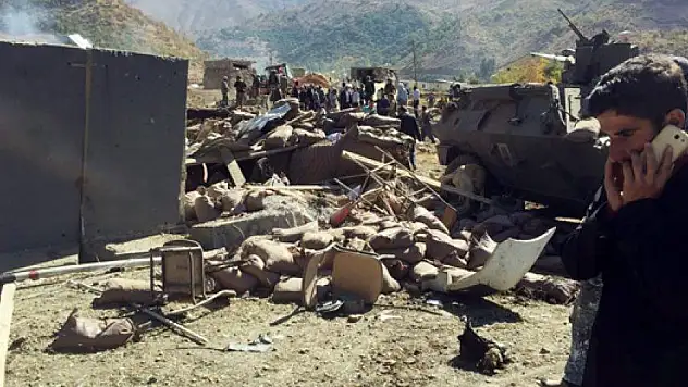  Hakkari'deki hain saldırıda 17 şehit 27 yaralı var