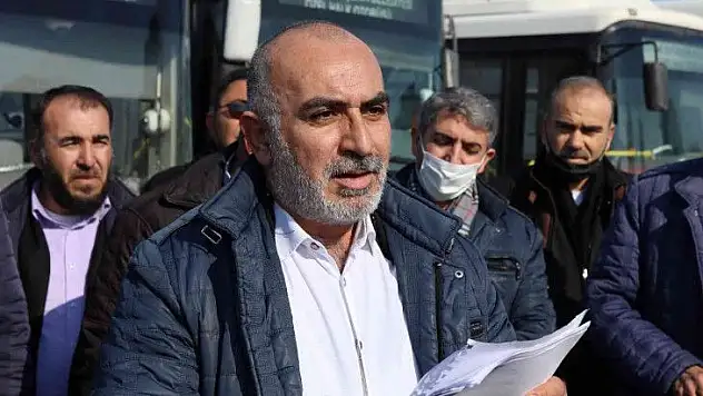 Kayseri'de bu kez de Halk Otobüsü Şoförleri eylem yaptı!