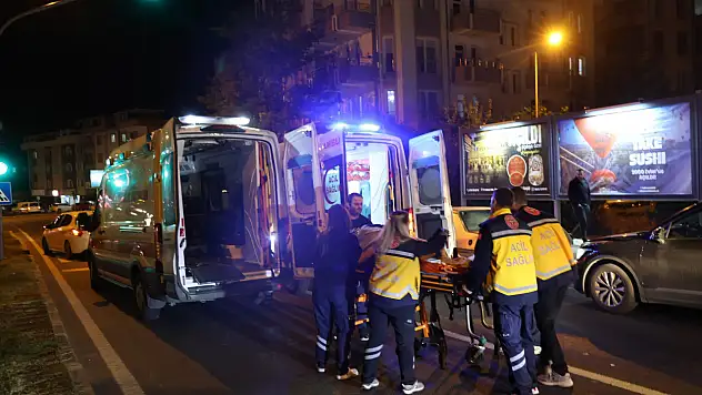 Hasta taşıyan ambulans kaza yaptı!