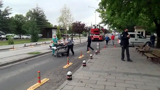 Onkoloji Hastanesi'nde yangın paniği