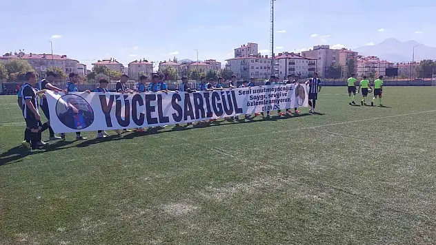 Kayseri amatör camiası, Yücel Sarıgül'ü unutmadı