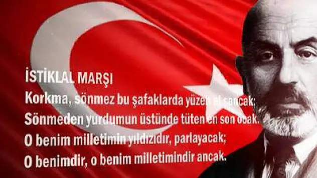 Haydi Kayseri! 21:00'de balkonlarda İstiklal Marşı okuyoruz...
