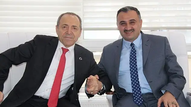 Hayırsever Muammer Kocatürk'ten Başkan Cabbar'a ziyaret
