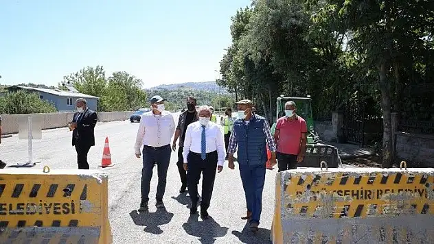 Hisarcık-Hacılar arasındaki yolda sona yaklaşıldı