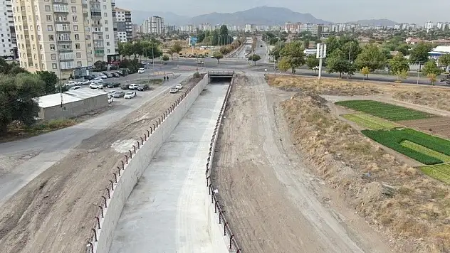 Hoca Ahmet Yesevi Mahallesi'ndeki kanal, Kocasinan'a yakışır hale getirildi