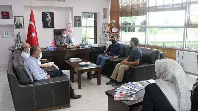 Hulûs Hanımlar Derneği'nden Ali İhsan Kabakcı'ya ziyaret