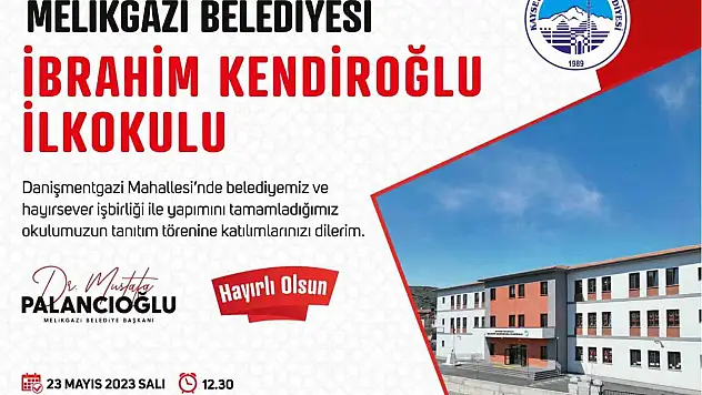 Tanıtım töreni yapılacak...