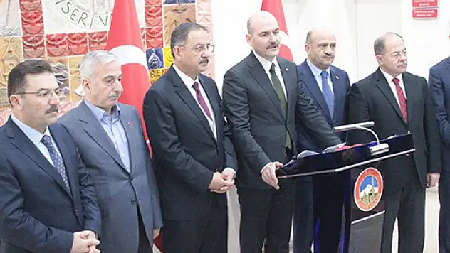 İçişleri bakanı Süleyman Soylu: 'Terör bizi yıldıramayacak'