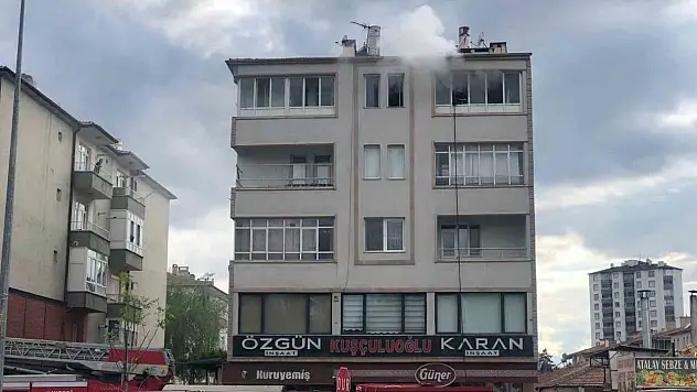 Kocasinan'da yangın...