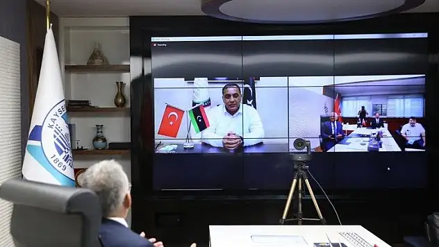 Başkan Büyükkılıç, Al-Sgutri ile görüştü!