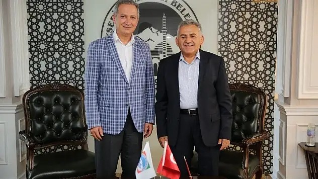 İl Milli Eğitim Müdürü Ekinci Başkan Büyükkılıç'ı ziyaret etti
