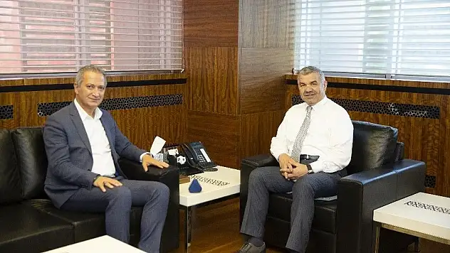 İl Milli Eğitim Müdürü Ekinci Başkan Çelik'i ziyaret etti