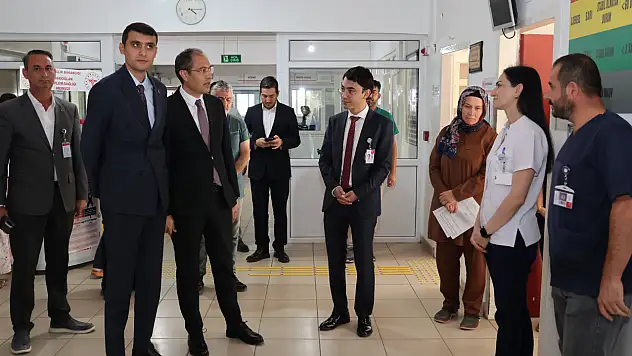 İl Müdürü Erşan ilçeyi mercek altına aldı!