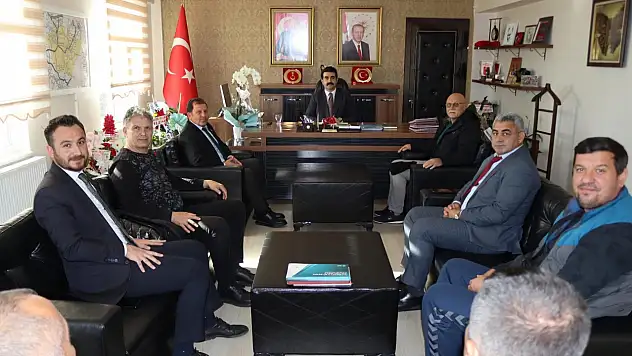 İl Müdürü Tomarza'da! Bakın hangi adresleri ziyaret etti?