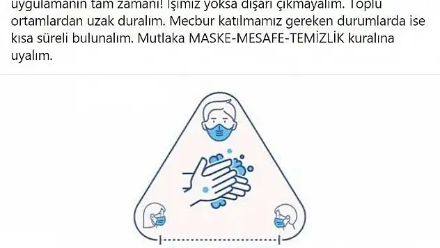 İl Sağlık Müdürü Benli: İşimiz yoksa dışarı çıkmayalım
