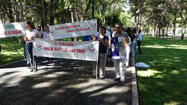 İl Sağlık Müdürü Benli, 'Yürüyüşün bahanesi yok faydası çok'