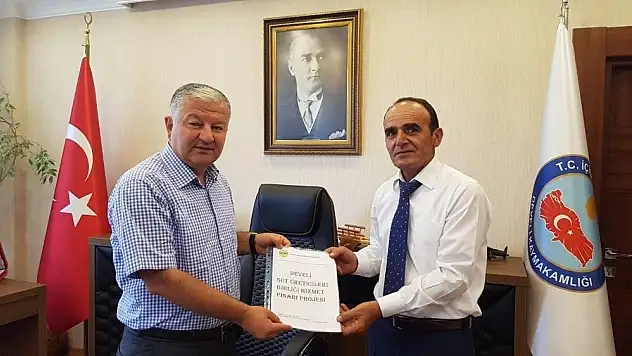 İlçe Ekonomisine 6 Milyon TL Katkı Sağlayacak Projeye Kaymakam Duru'dan da Destek Geldi
