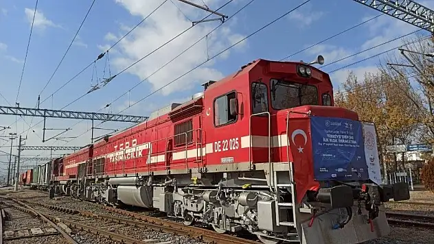 İlk İhraç Treni Kayseri'den geçti