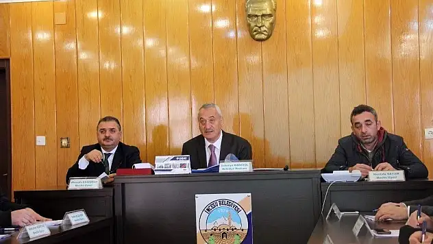 İncesu Belediyesi'nde yılın ilk meclis toplantısı yapıldı