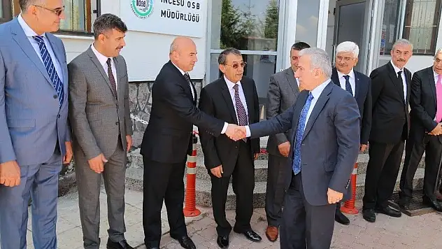 İncesu OSB'de sanayiciler bir araya geldi
