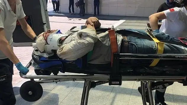 İnşaattan düşen işçi yaralandı