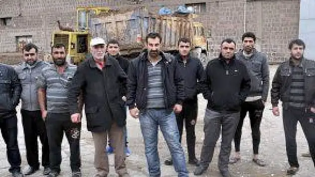 İŞÇİLERİN 'SİGORTA' EYLEMİ