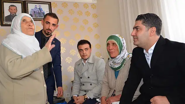 İsmail Özdemir, Sarız'ı ziyaret etti
