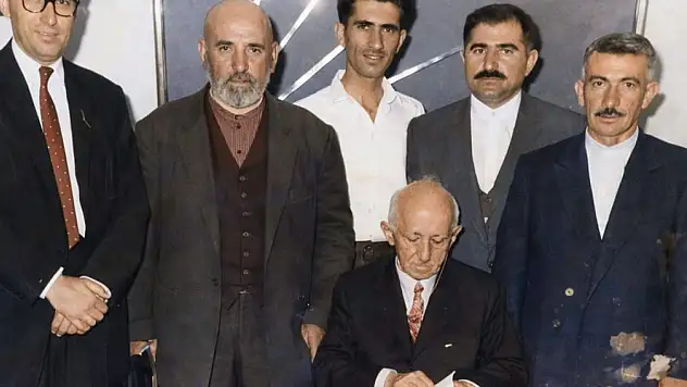 İsmet İnönü'nün 66 yıl önce Kayseri'de çekilen renklendirilmiş o fotoğrafları ortaya çıktı