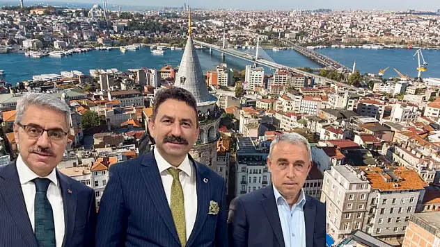 İstanbul'da Kayseri'nin gururu oldular! Vali Yardımcısı, Kaymakam, Başkan