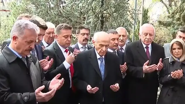 İşte Bahçeli'nin ilk görüntüsü