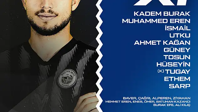İşte Erciyes 38 FK'nın 11'i